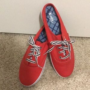 Red Keds Sport slip on shoes